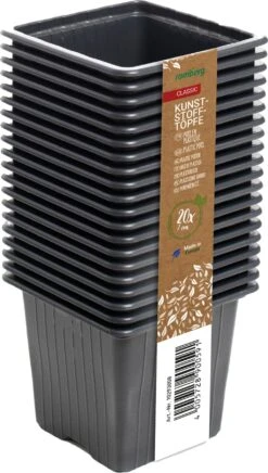 20 Kunststofftöpfe7 Cm Quadr., Schwarz 9 20 Kunststofftöpfe7 Cm Quadr., Schwarz -Pflanzensamen Rabatt romberg 20 kunststofftoepfe 7 cm quadr schwarz 1 st 1664257 de