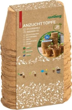 26 Anzuchttöpfe 6 Cm Rund -Pflanzensamen Rabatt romberg 26 anzuchttoepfe 6 cm rund 1 paket 1506085 de