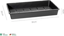 Anzuchtschale XXL Mit Rinnensystem -Pflanzensamen Rabatt romberg anzuchtschale xxl mit rinnensystem 1670737 de
