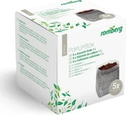 POP UP BOX Anzucht-Erde - 5 X 1 Liter -Pflanzensamen Rabatt romberg pop up box anzucht erde 5 x 1 liter 1 set 1501403 de