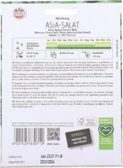 Salat Mischung "Asia Spicy Green Mix"