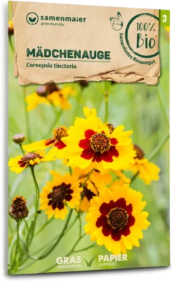 Bio Mädchenauge -Pflanzensamen Rabatt samen maier bio maedchenauge 1670613 de