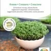 Bio Keimsprossen "Kresse" -Pflanzensamen Rabatt sativa bio keimsprossen kresse 1683186 de