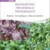 Bio Kräuter "Basilikum Trio Saatscheiben" -Pflanzensamen Rabatt sativa bio kraeuter basilikum trio saatscheiben 1 paket 1675052 de