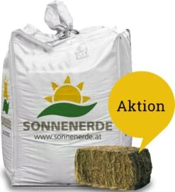 Bio Hochbeeterde Im Big Bag AKTION, 1 Tonne + GRATIS Heuballen