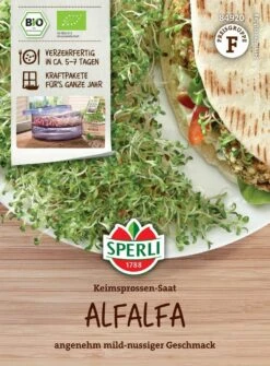 Bio Keimsprossen Alfalfa -Pflanzensamen Rabatt sperli bio keimsprossen alfalfa 1 pkg 1120192 de