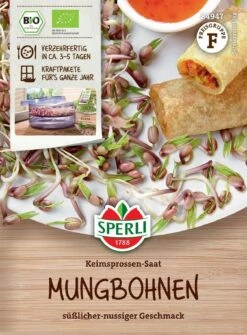 Bio Keimsprossen Mungbohnen, 30 G -Pflanzensamen Rabatt sperli bio keimsprossen mungobohnen 30 g 1116885 de