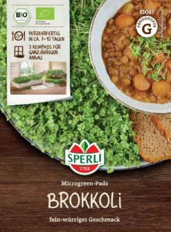 Bio Microgreen-Pads Brokkoli
