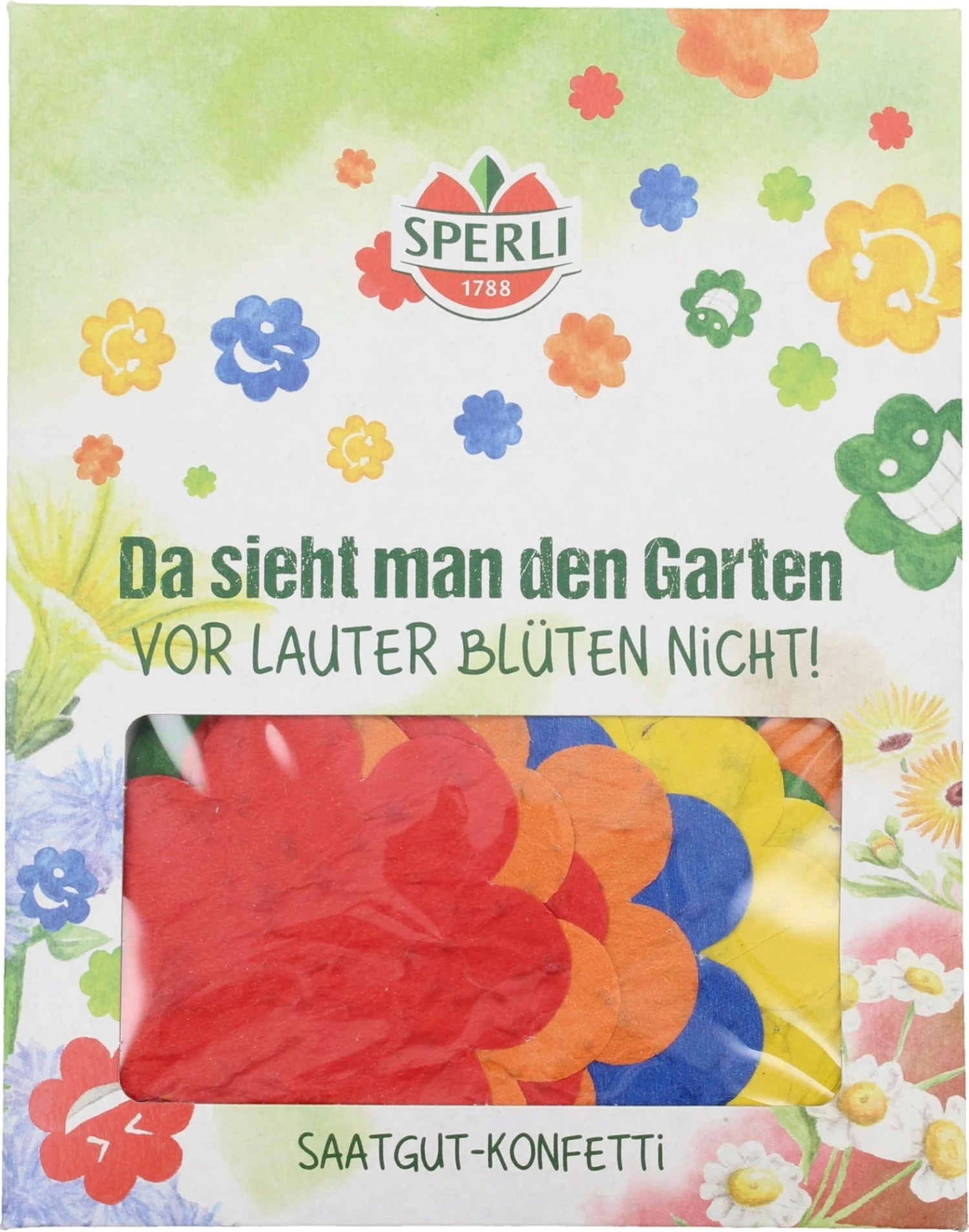Saatgut-Konfetti - Blüten 3 Saatgut-Konfetti - Blüten