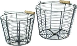 Drahtkorb Mit Griff - Kegelform, L 6 Drahtkorb Mit Griff - Kegelform, L -Pflanzensamen Rabatt stroemshaga drahtkorb mit griff kegelform 1674504 de