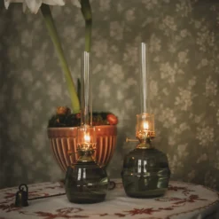 Petroleumlampe "Majken" Large, Grün -Pflanzensamen Rabatt stroemshaga petroleumlampe majken large gruen 1425813 de