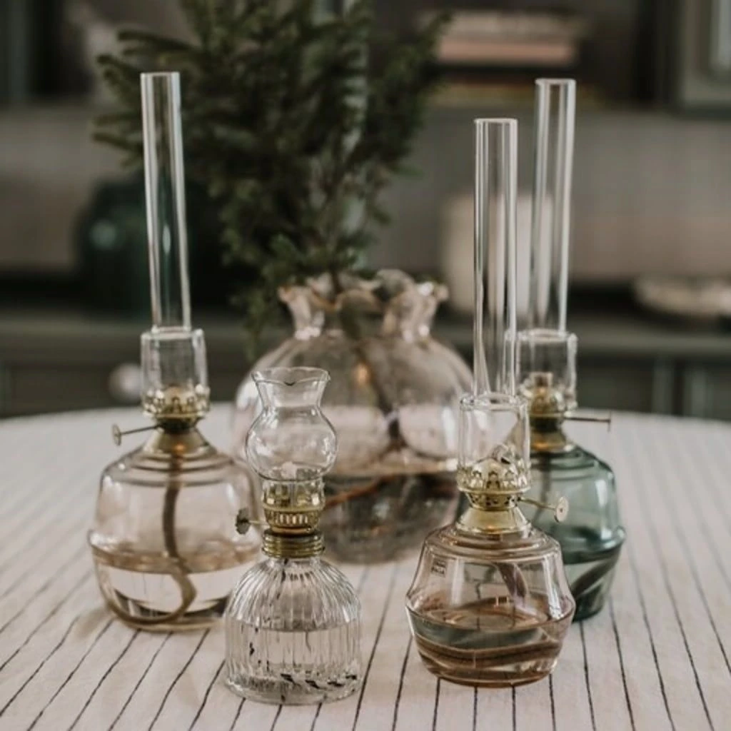 Petroleumlampe "Majken" Medium, Rosa 5 Petroleumlampe "Majken" Medium, Rosa – Bild 3