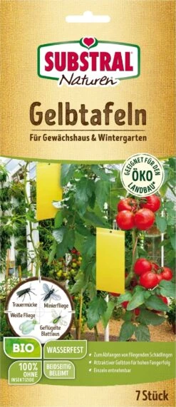 Bio Gelbtafeln, 7 Stück