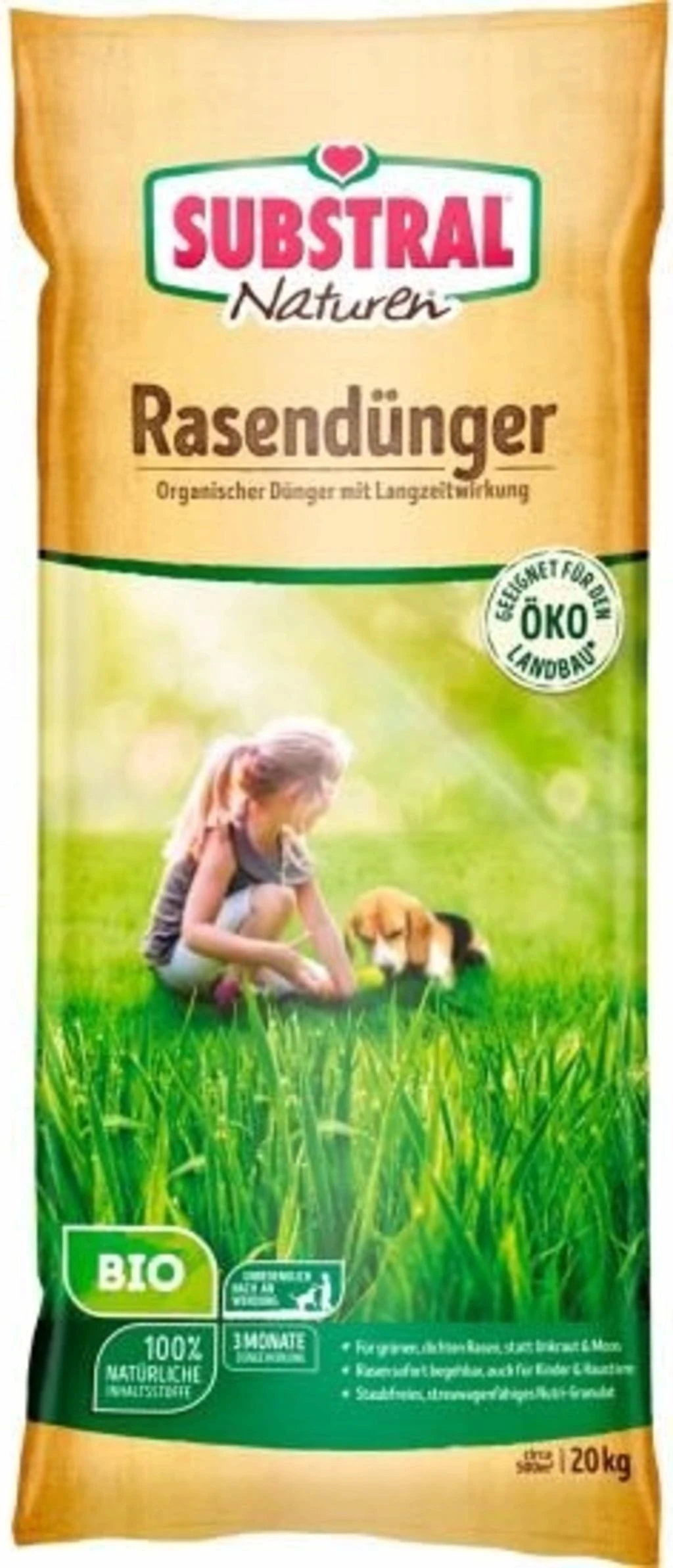 Bio Rasendünger, 20 Kg 4 Bio Rasendünger, 20 Kg – Bild 2