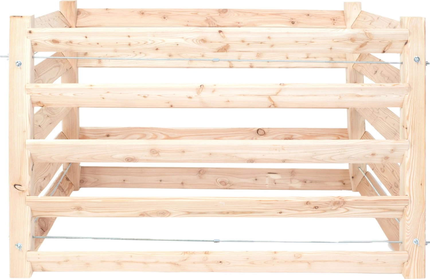 Komposter Lärche, 130 X 100 X 80 Cm 3 Komposter Lärche, 130 X 100 X 80 Cm