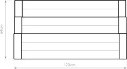 Premium Treppenhochbeet -Pflanzensamen Rabatt westmann premium treppenhochbeet 1 stk 1281347 de