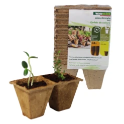 Windhager Anzucht-Töpfe 8 Cm Eckig, 16 Stück -Pflanzensamen Rabatt windhager anzucht toepfe 8cm eckig 16 k 1147591 de