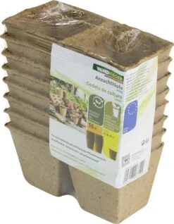 Windhager Anzucht-Töpfe 8 Cm Eckig, 16 Stück -Pflanzensamen Rabatt windhager anzucht toepfe 8cm eckig 16 stueck 661858 de