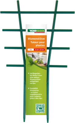 Windhager Blumenstütze Gerade, 25,5x15 Cm -Pflanzensamen Rabatt windhager blumenstuetze gerade 255x15 cm 1666243 de