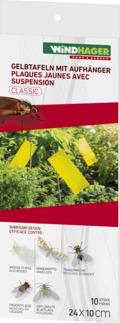 Windhager Gelbtafeln Mit Aufhänger -Pflanzensamen Rabatt windhager gelbtafeln mit aufhaenger 1 set 1670489 de