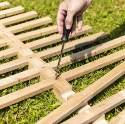 Windhager Holz-Rankhilfe Blatt -Pflanzensamen Rabatt windhager holz rankhilfe blatt 1 stk 1318590 de