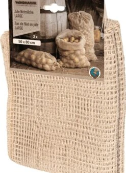 Windhager Jute Netzsäcke, L -Pflanzensamen Rabatt windhager jute netzsaecke l 1673069 de