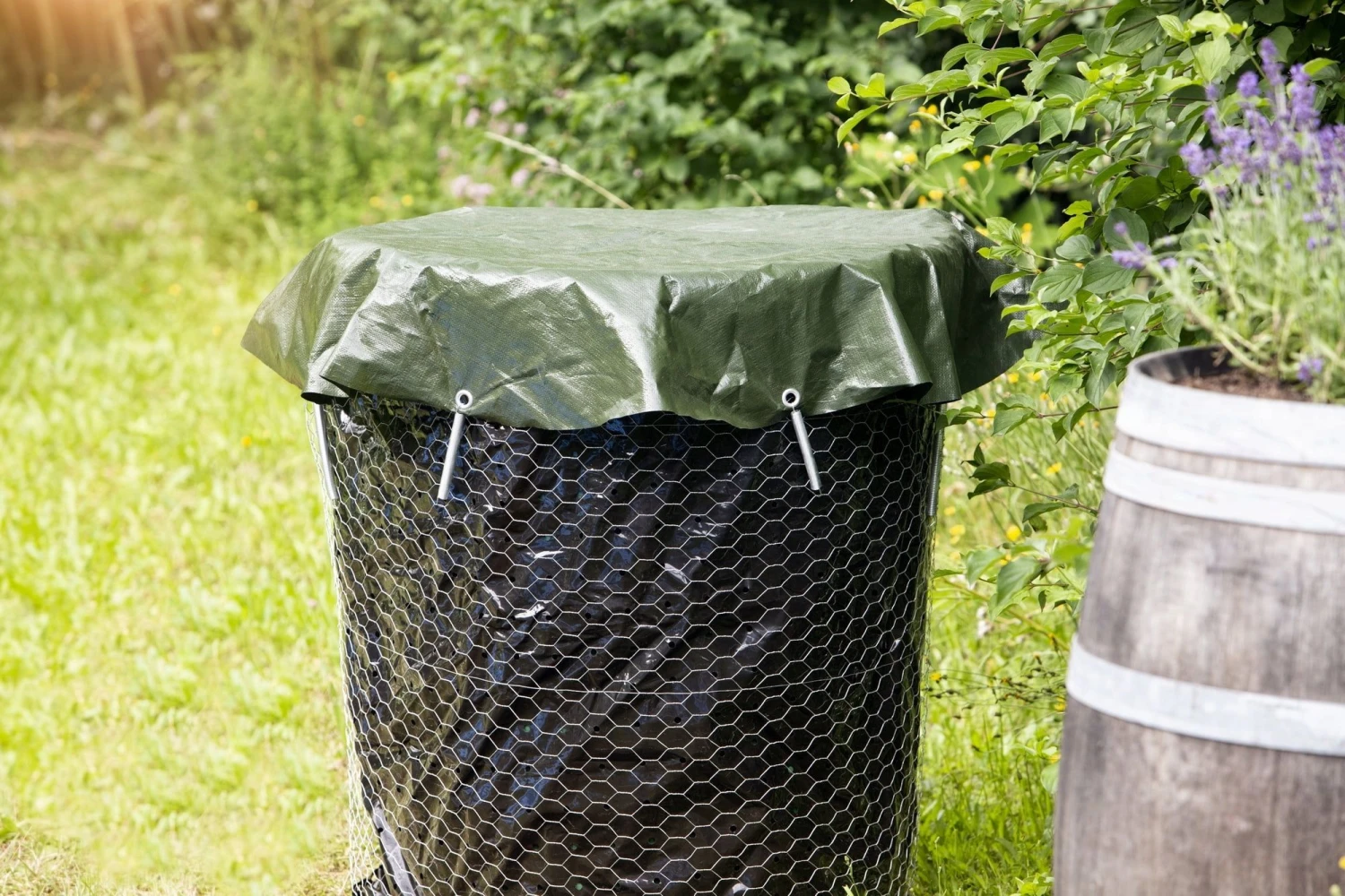 Windhager Komposter-Abdeckung 1,2m 4 Windhager Komposter-Abdeckung 1,2m – Bild 2