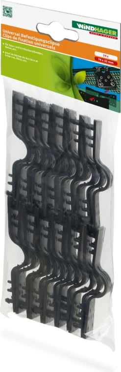 Windhager Universal-Clipse, 24 Stück -Pflanzensamen Rabatt windhager universal clipse 24 st 1653738 de