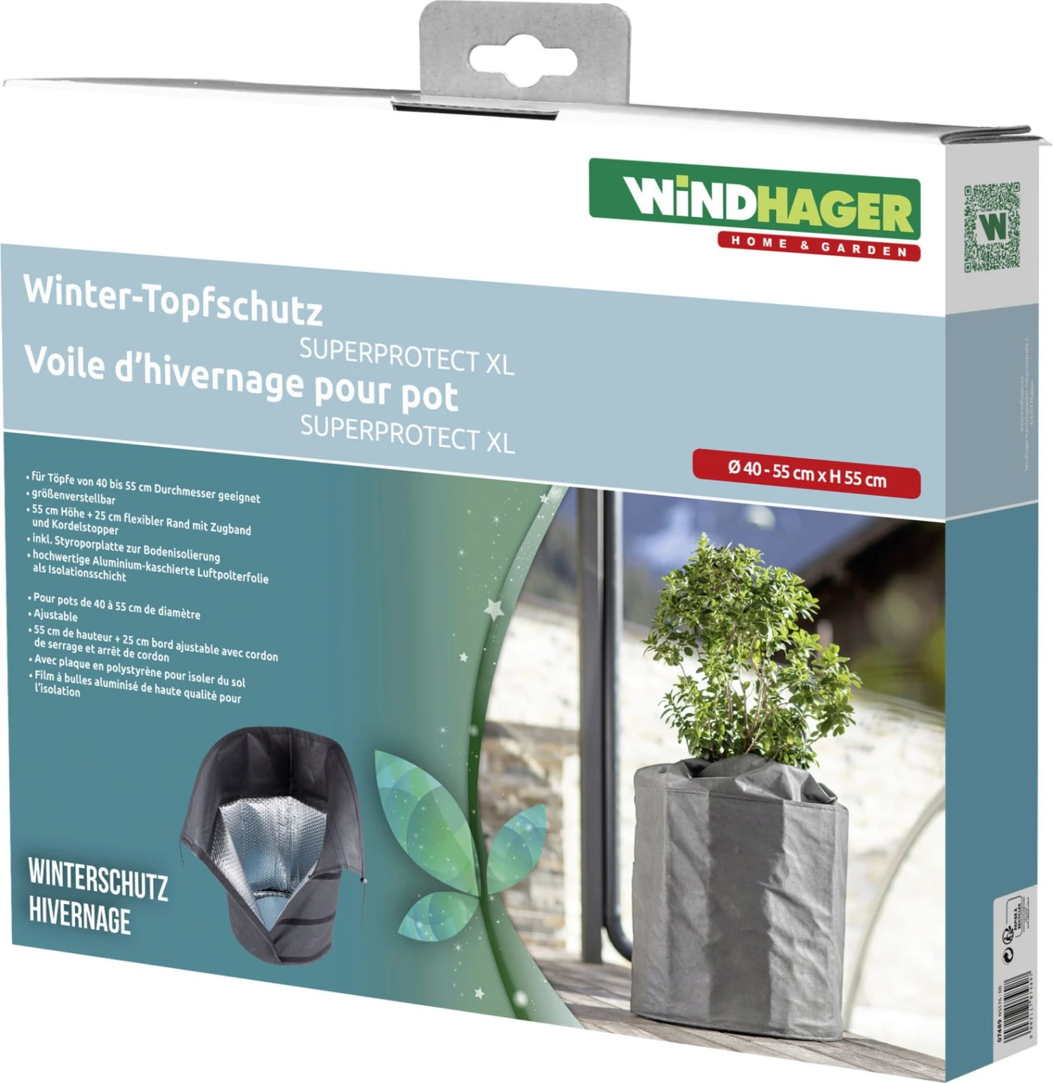 Windhager Winter-Topfschutz Superprotect, XL 3 Windhager Winter-Topfschutz Superprotect, XL